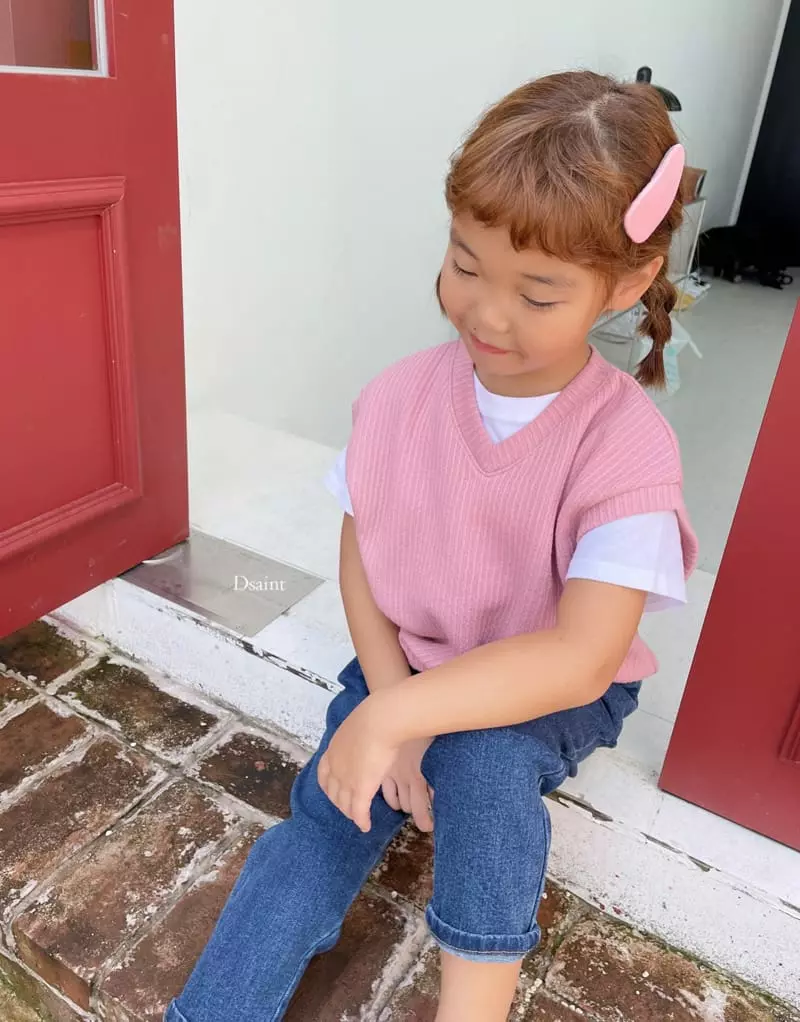 Dsaint - Korean Children Fashion - #prettylittlegirls - Item Vest