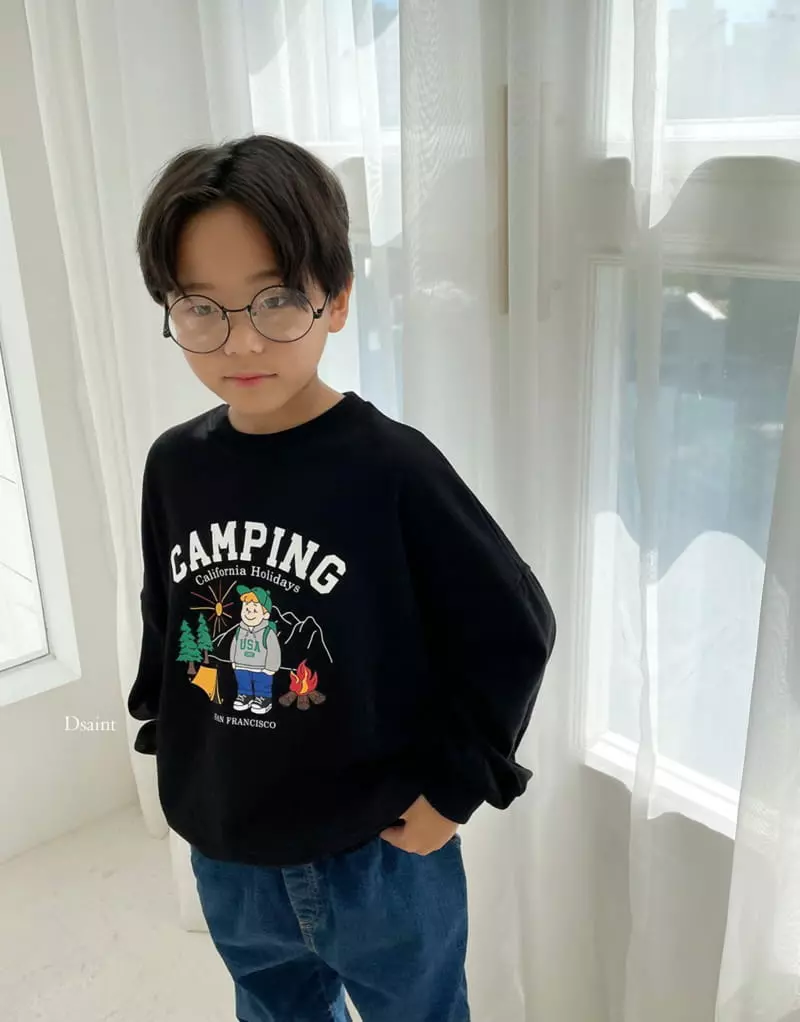 Dsaint - Korean Children Fashion - #todddlerfashion - Camping Sweatshirt - 2