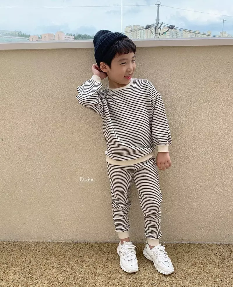 Dsaint - Korean Children Fashion - #todddlerfashion - Yam Yam One-piece Top Bottom Set - 2