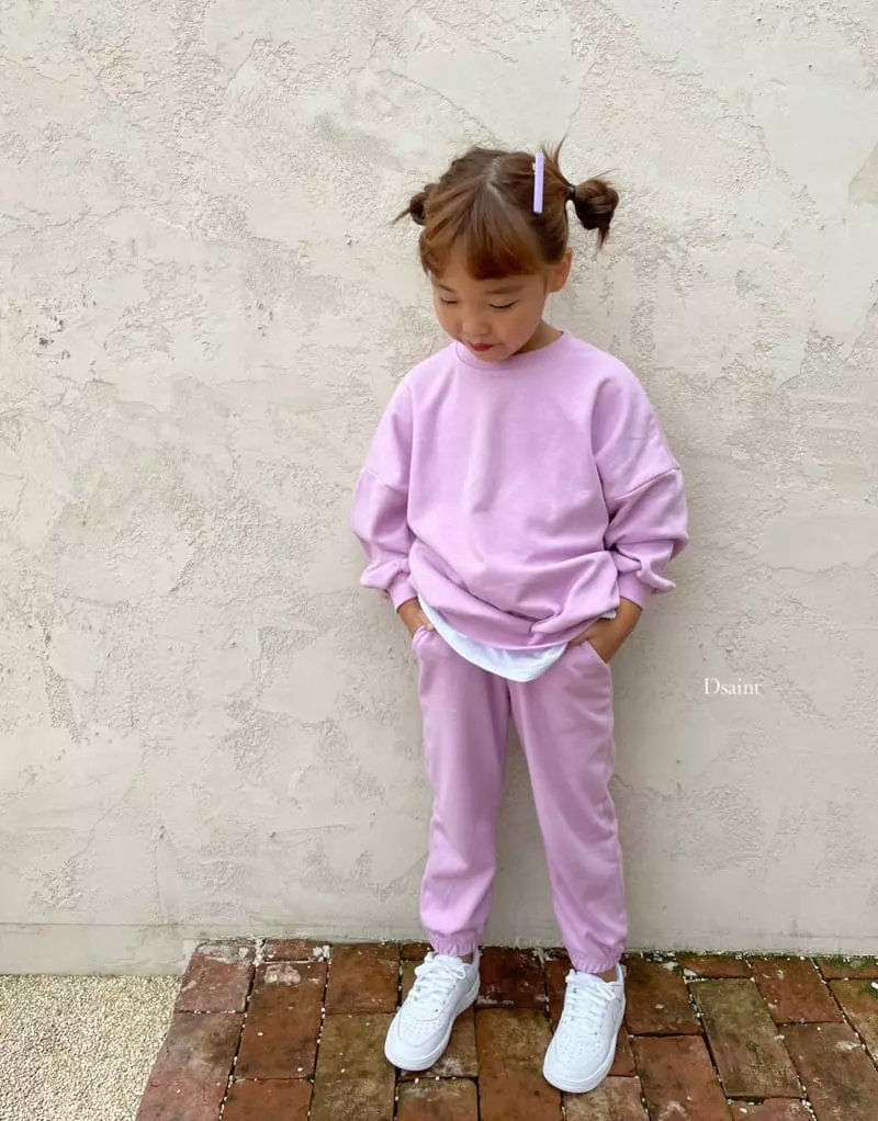 Dsaint - Korean Children Fashion - #todddlerfashion - Cotton Candy Lay Set - 4
