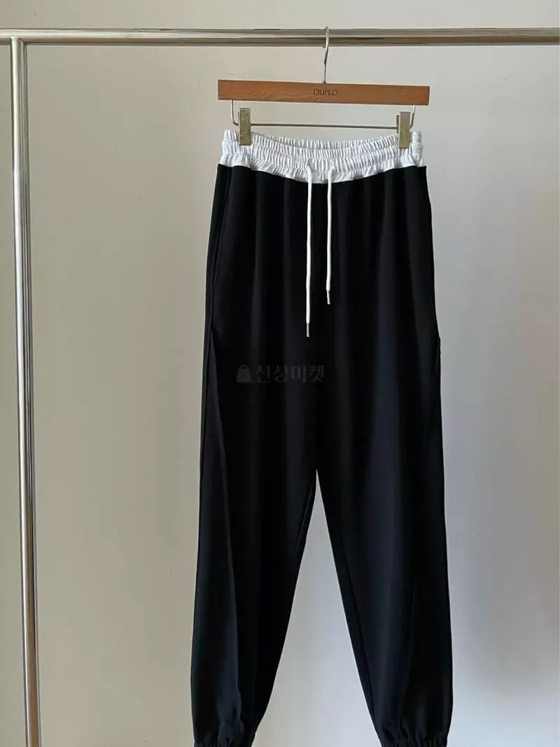 Duplo - Korean Women Fashion - #momslook - Color Terry Pants - 2