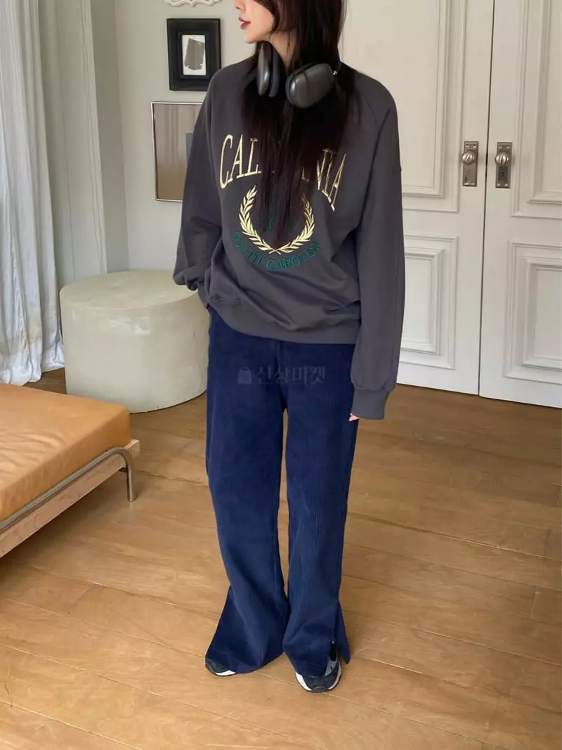 Duplo - Korean Women Fashion - #pursuepretty - California Sweatshirt - 5