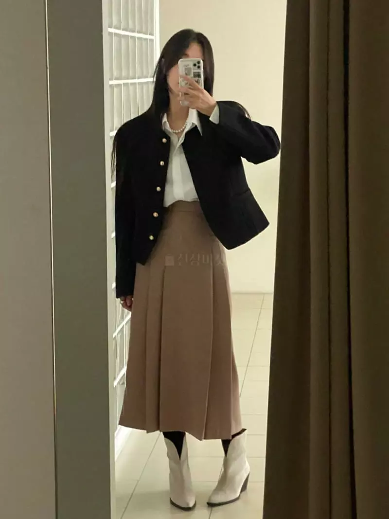 Duplo - Korean Women Fashion - #vintageinspired - Olson Twid Jacket - 10