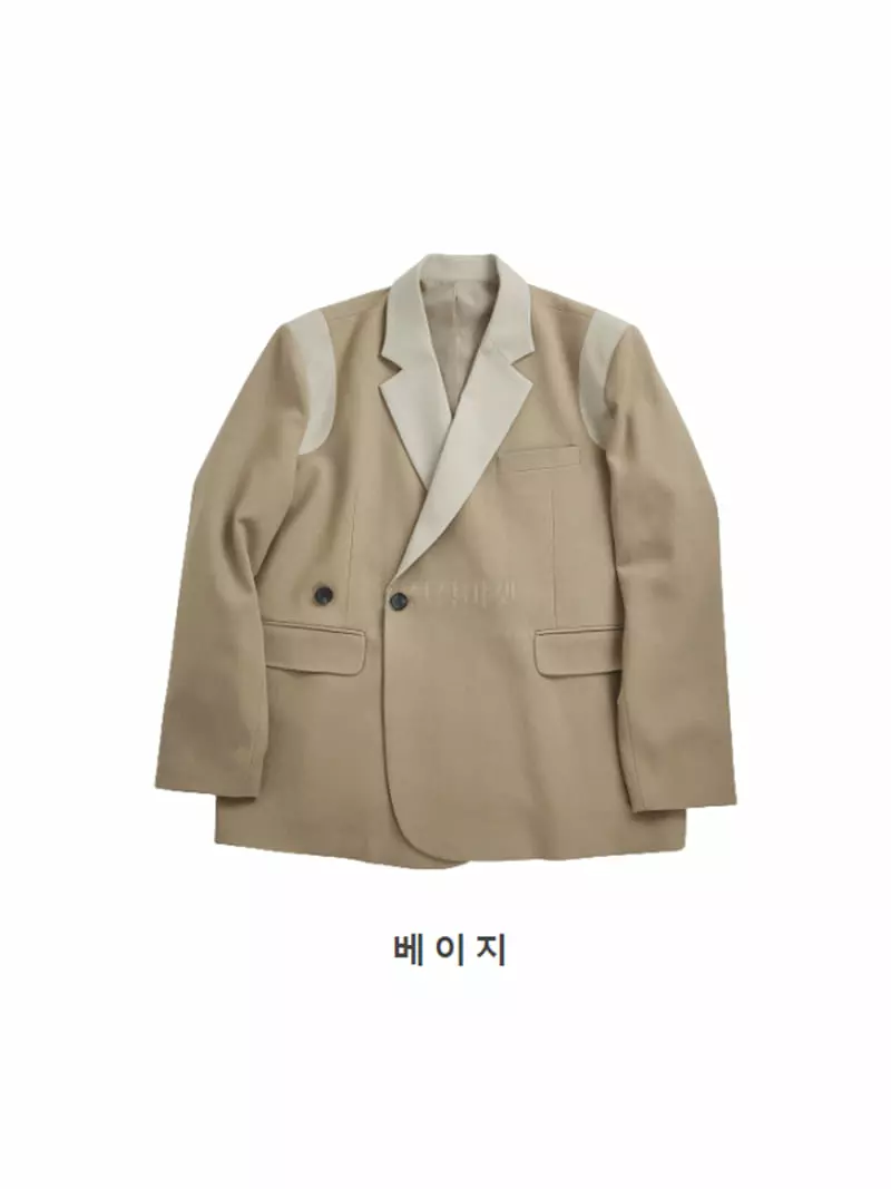 Earn - Korean Women Fashion - #momslook - Daddy Fit Jacket - 11