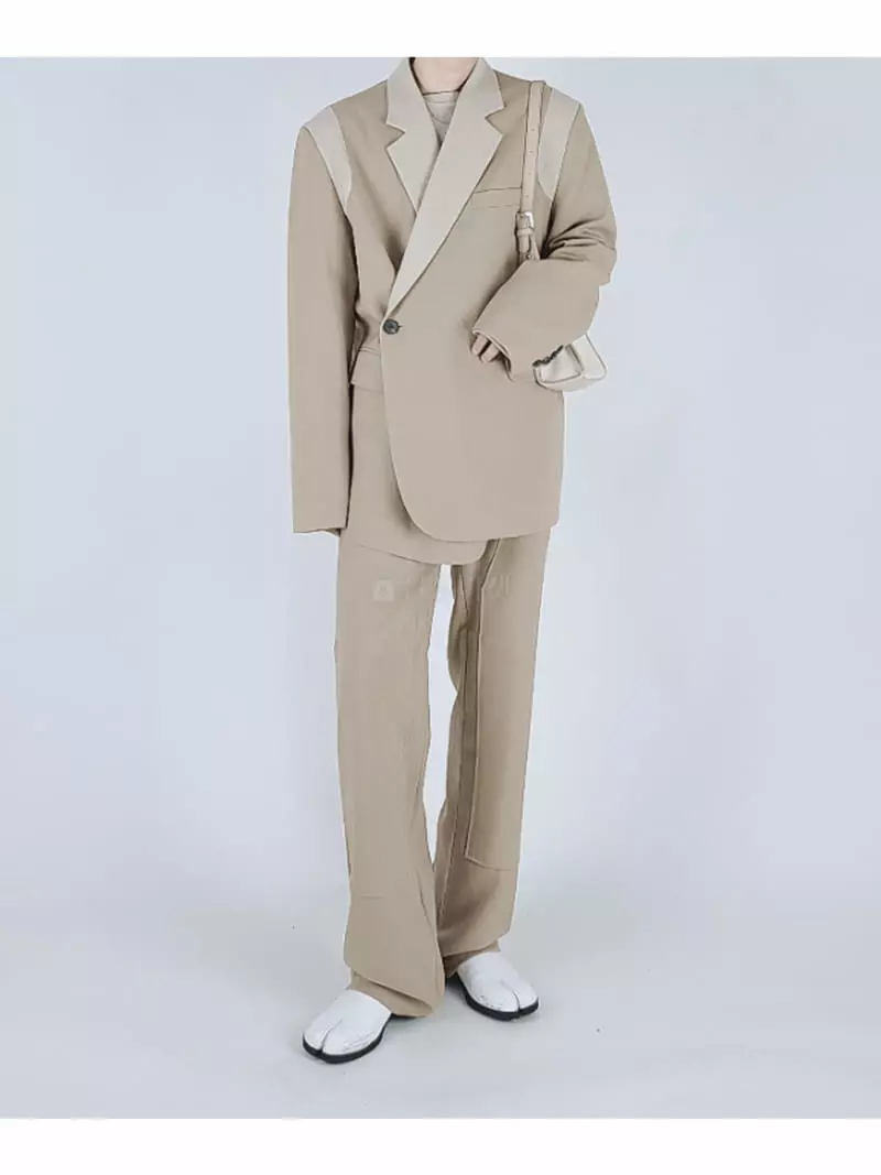 Earn - Korean Women Fashion - #momslook - Daddy Fit Jacket - 5