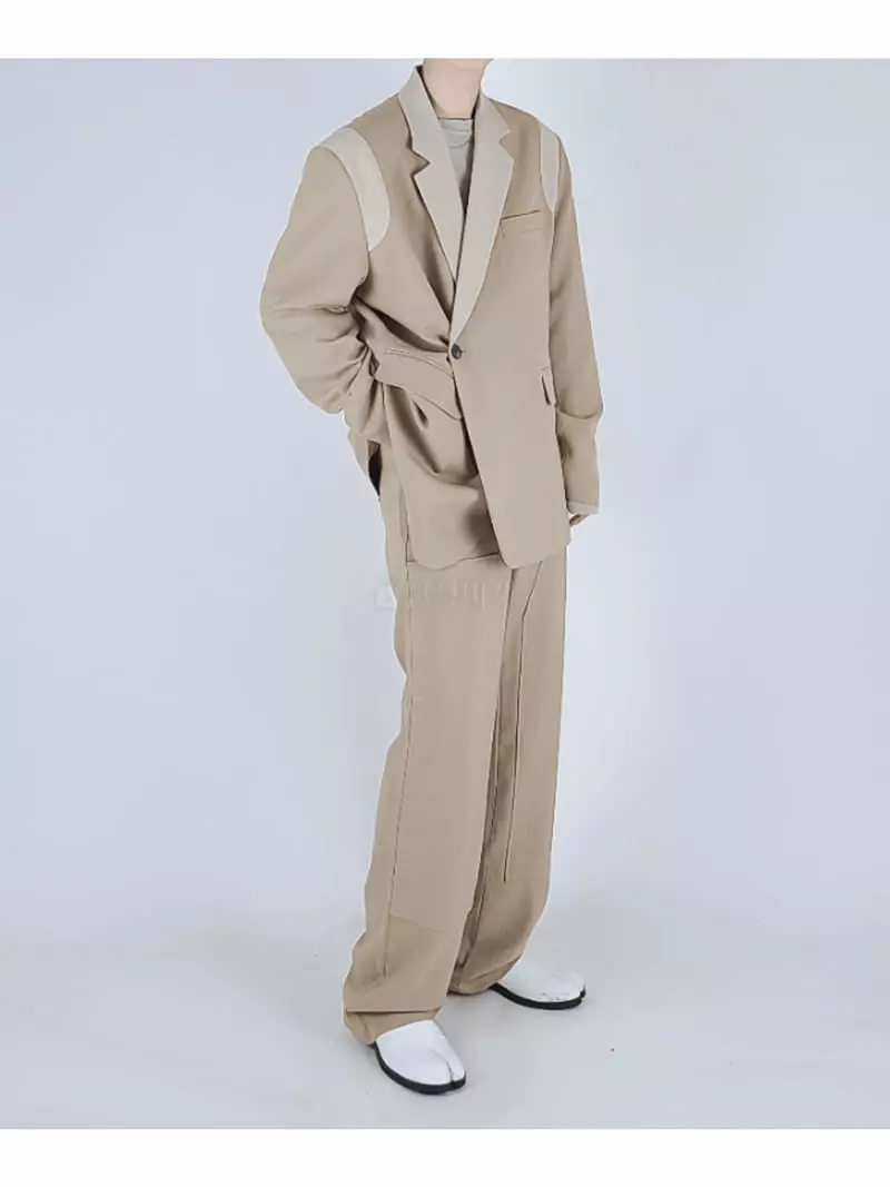 Earn - Korean Women Fashion - #momslook - Daddy Fit Jacket - 9