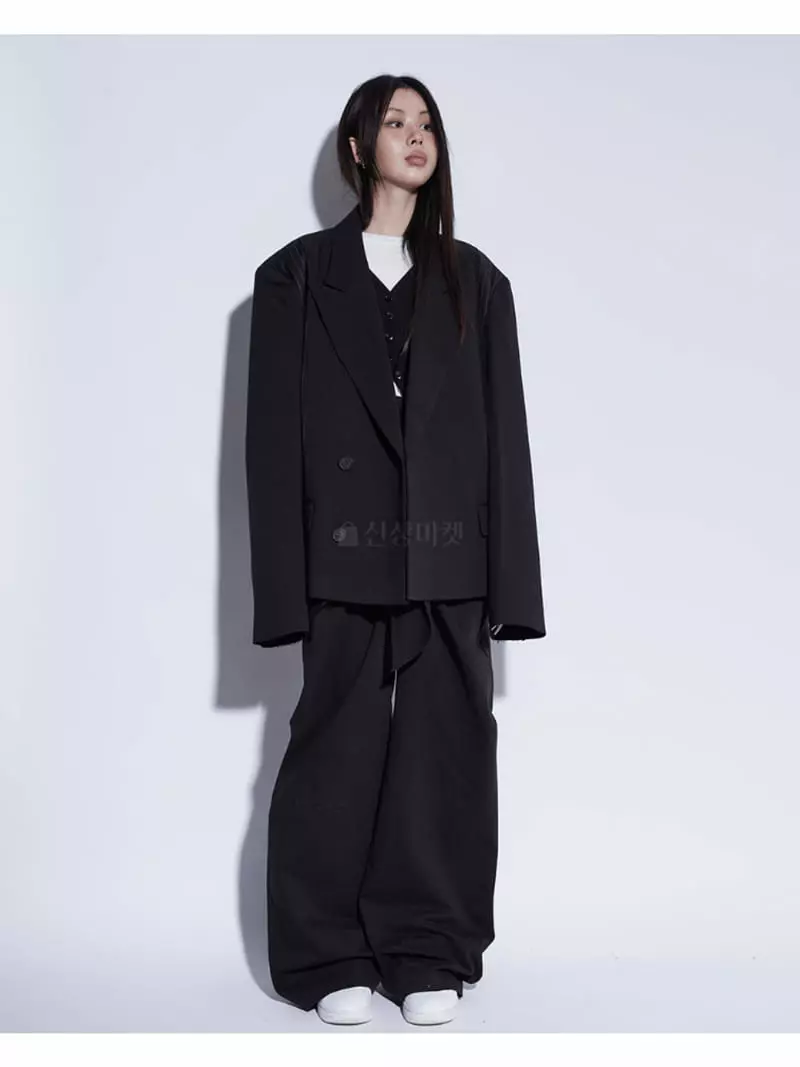 Earn - Korean Women Fashion - #womensfashion - Color Stripes Jacket - 4