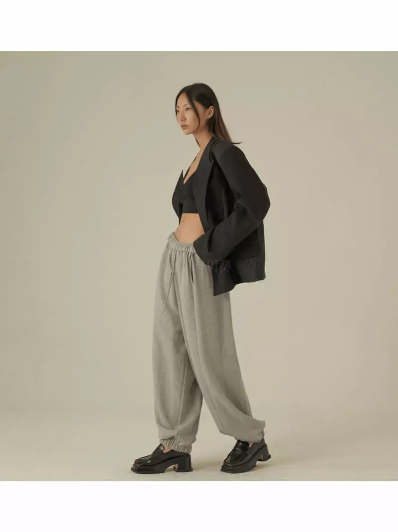 Earn - Korean Women Fashion - #momslook - Strieps Crop Over Jacket - 9