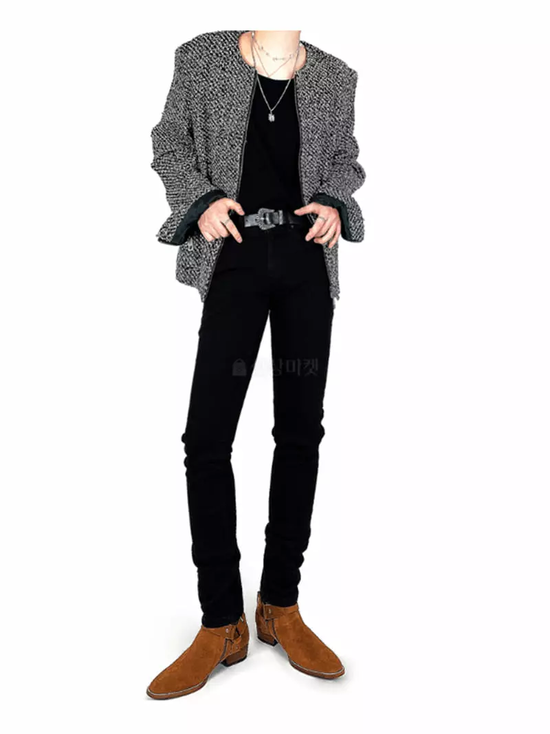 Earn - Korean Women Fashion - #pursuepretty - Twid Two Wat Jacket - 3