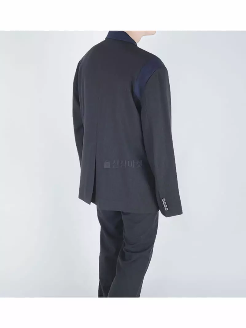Earn - Korean Women Fashion - #shopsmall - Daddy Fit Jacket - 2
