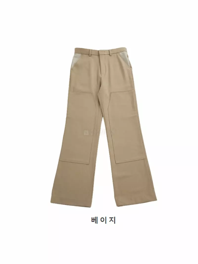 Earn - Korean Women Fashion - #thelittlethings - Two Tone Long Semi Pants - 5