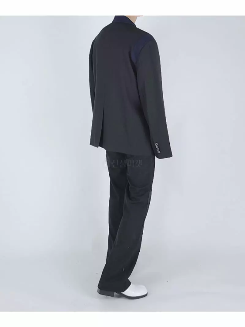 Earn - Korean Women Fashion - #thatsdarling - Daddy Fit Jacket - 4