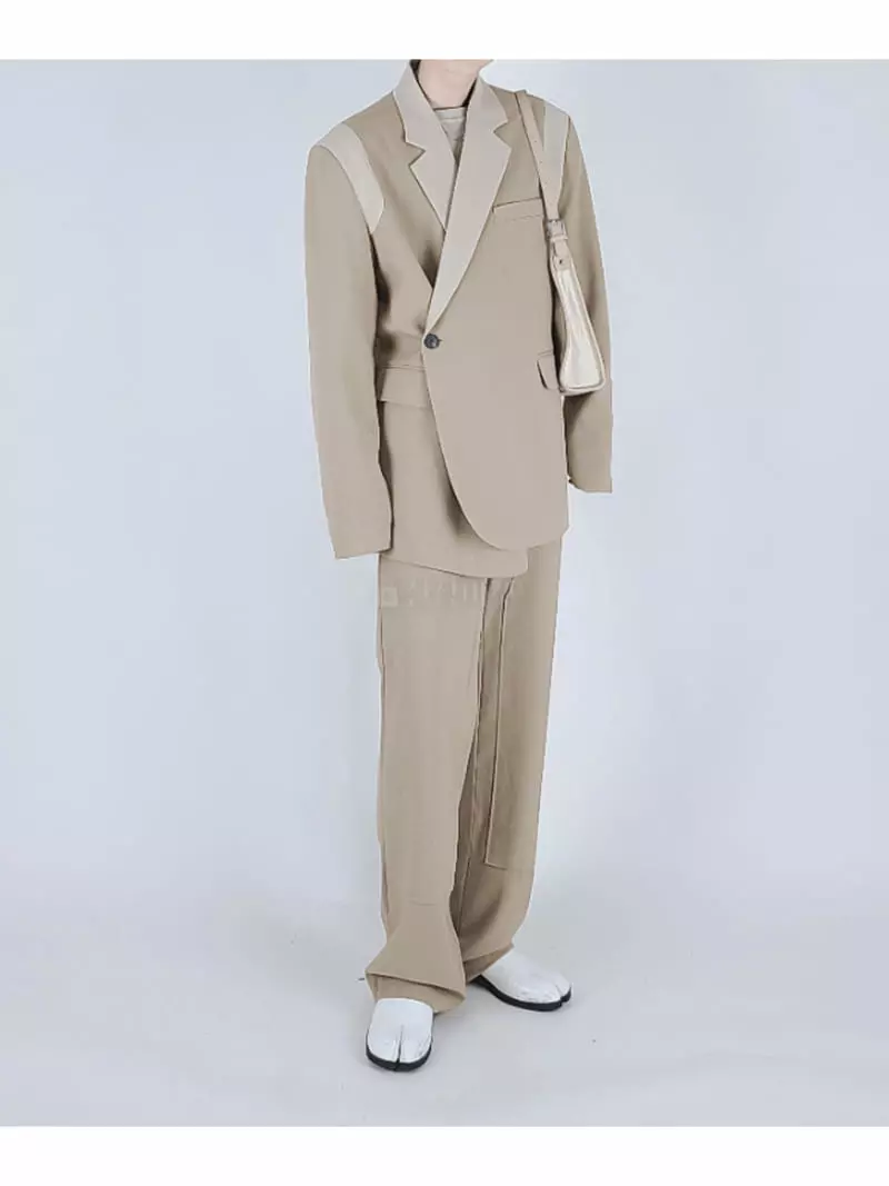 Earn - Korean Women Fashion - #womensfashion - Daddy Fit Jacket - 6