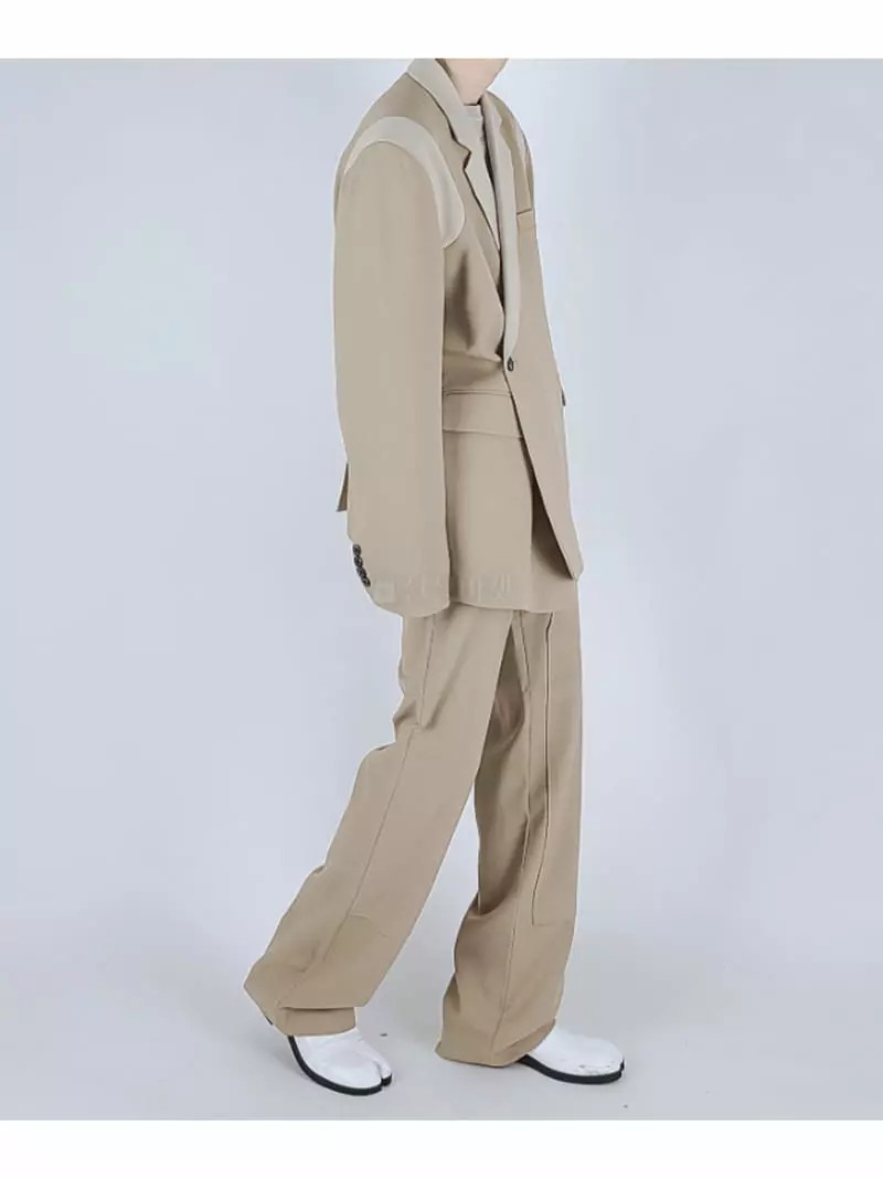 Earn - Korean Women Fashion - #womensfashion - Daddy Fit Jacket - 8