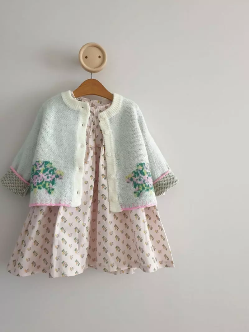 Eclair - Korean Children Fashion - #Kfashion4kids - Bouquet Cardigan - 7