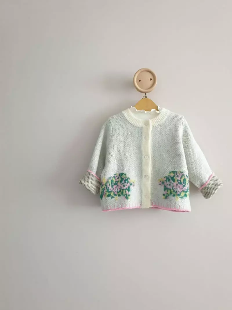 Eclair - Korean Children Fashion - #designkidswear - Bouquet Cardigan