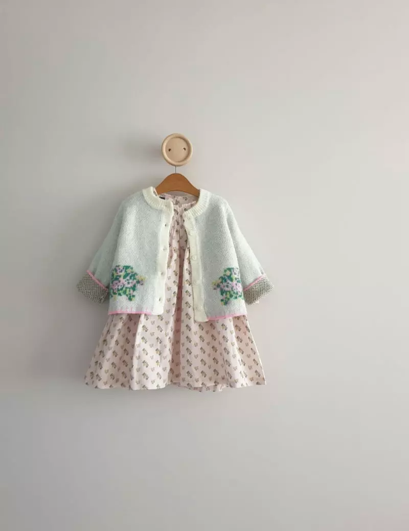 Eclair - Korean Children Fashion - #kidzfashiontrend - Bouquet Cardigan - 6