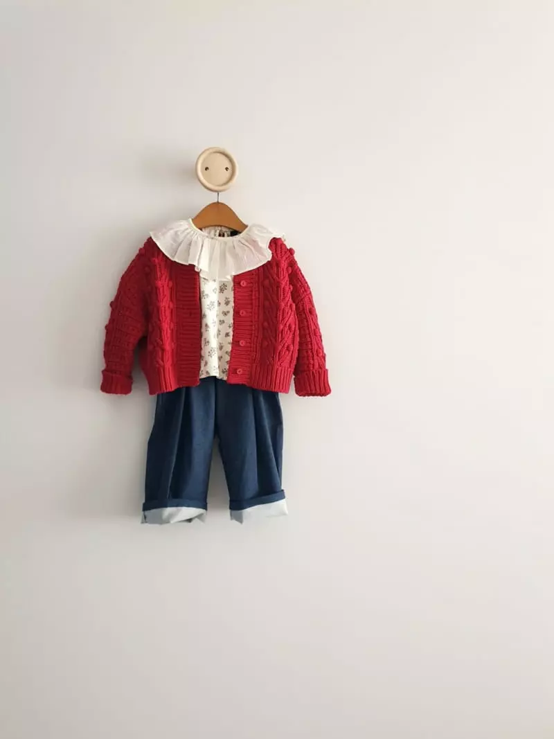 Eclair - Korean Children Fashion - #minifashionista - Twist Cardigan - 7