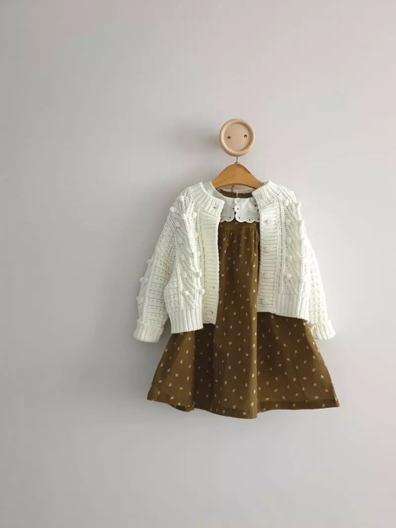Eclair - Korean Children Fashion - #todddlerfashion - Twist Cardigan - 9