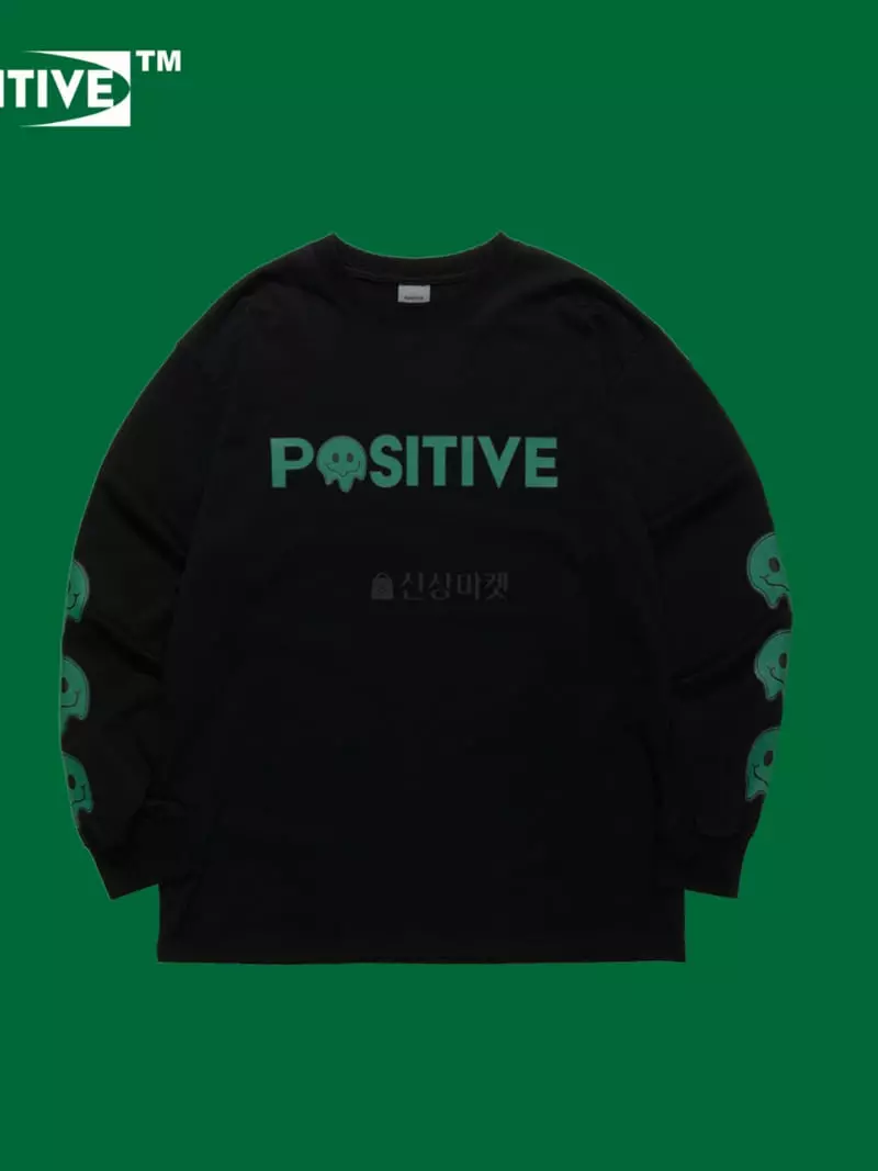 Edison Store - Korean Women Fashion - #momslook - Positive Three Tee