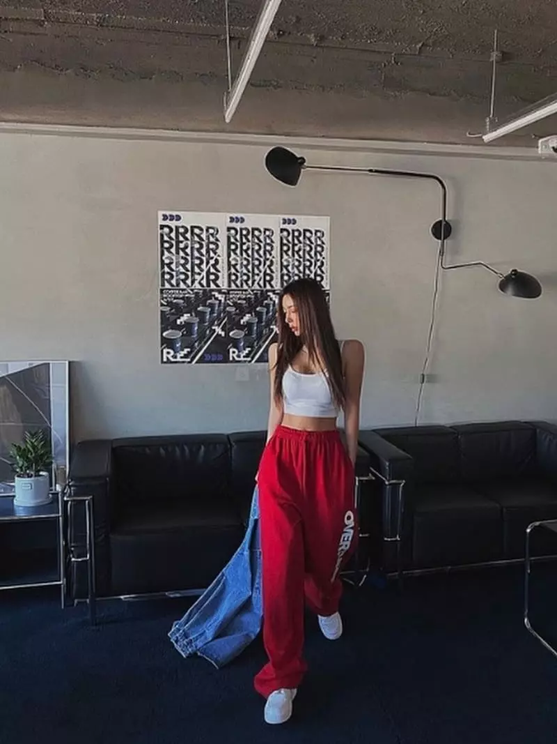 Edison Store - Korean Women Fashion - #momslook - Over Pants