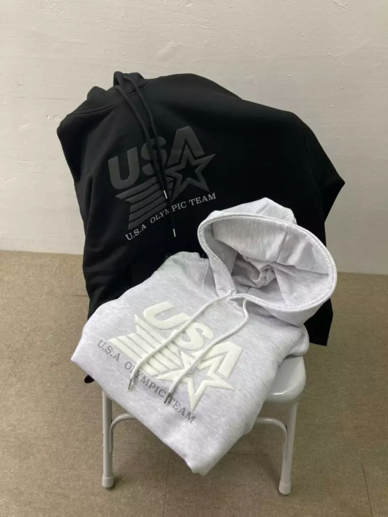 Edison Store - Korean Women Fashion - #restrostyle - USA Hoody - 3