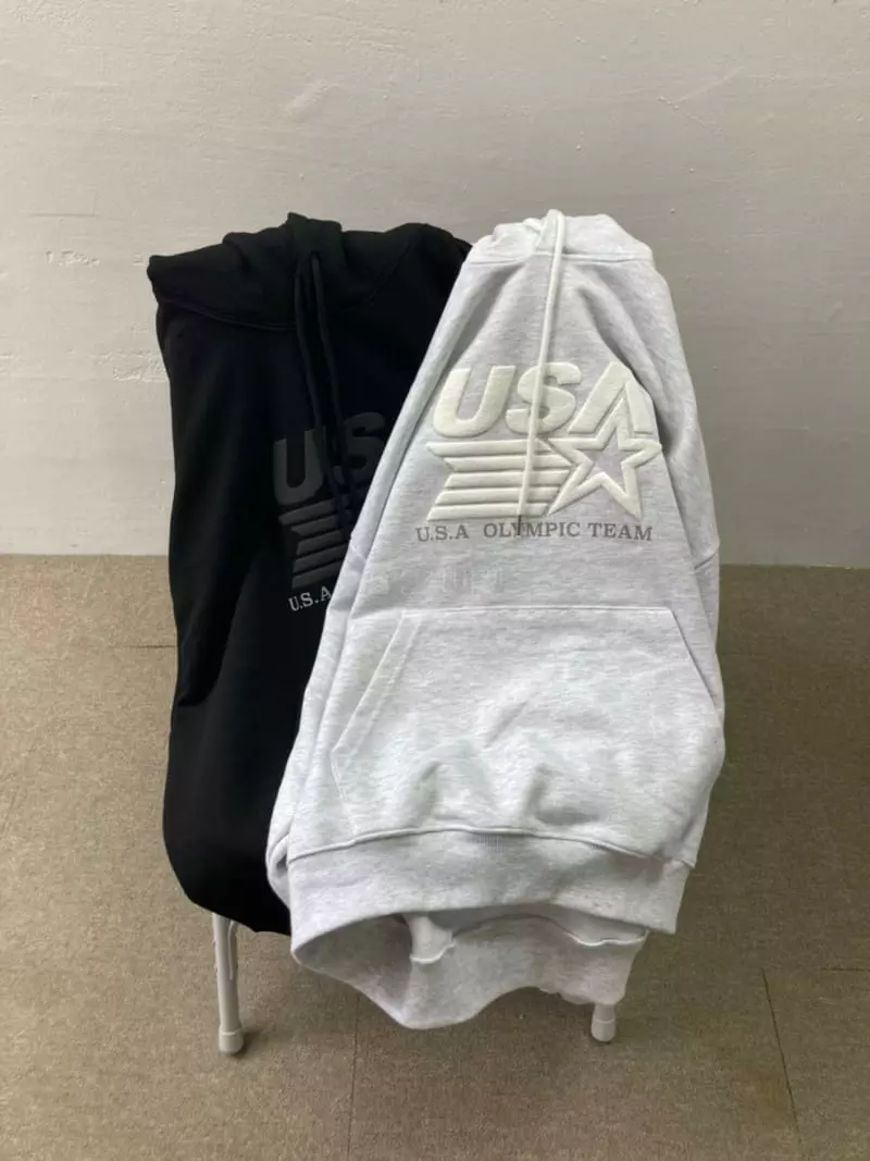 Edison Store - Korean Women Fashion - #restrostyle - USA Hoody - 4