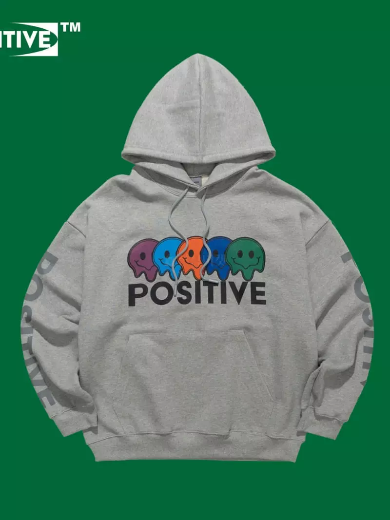 Edison Store - Korean Women Fashion - #shopsmall - Positive Five Hoody