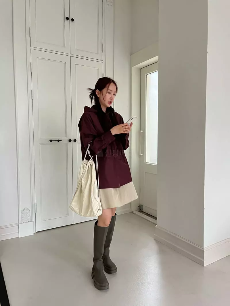 Egg Is - Korean Women Fashion - #momslook - Hemp Hoody Shirt - 3