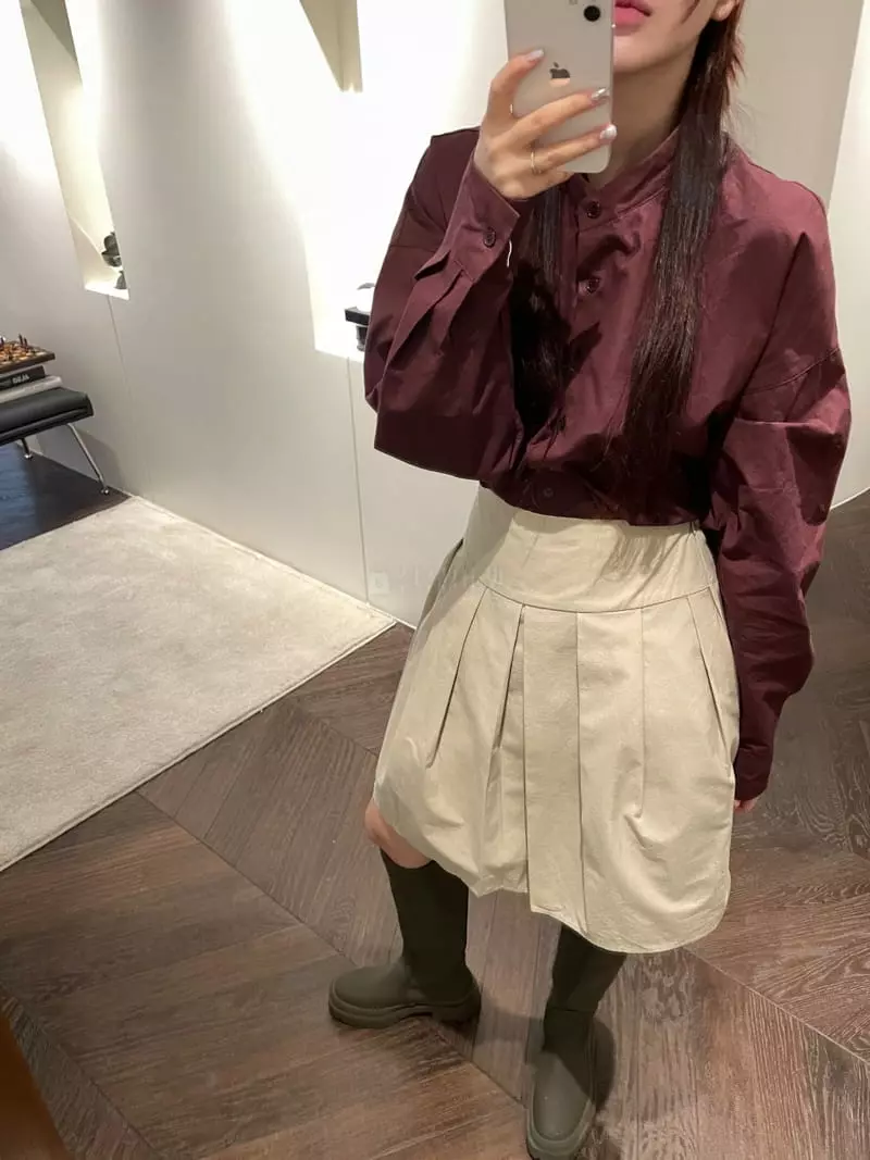 Egg Is - Korean Women Fashion - #momslook - Hemp Hoody Shirt - 4