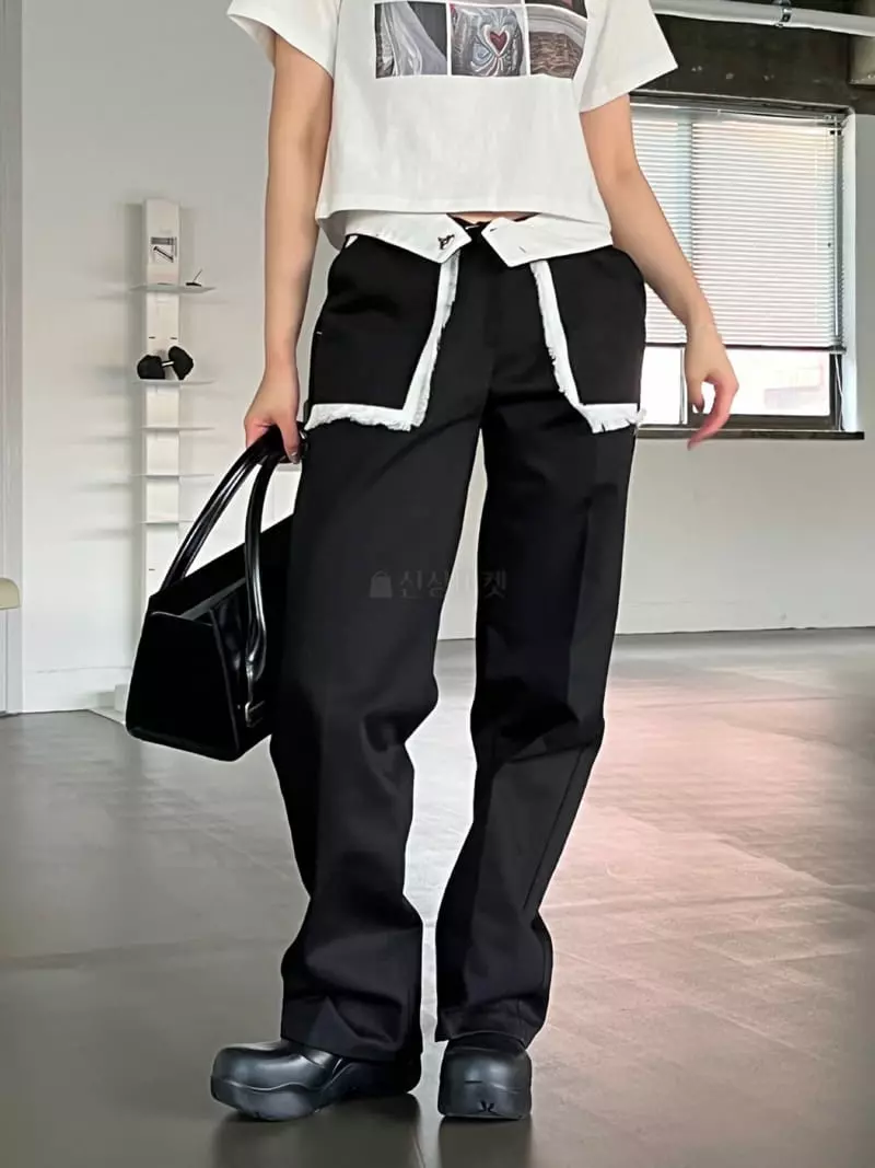 Egg Is - Korean Women Fashion - #momslook - Point Pants