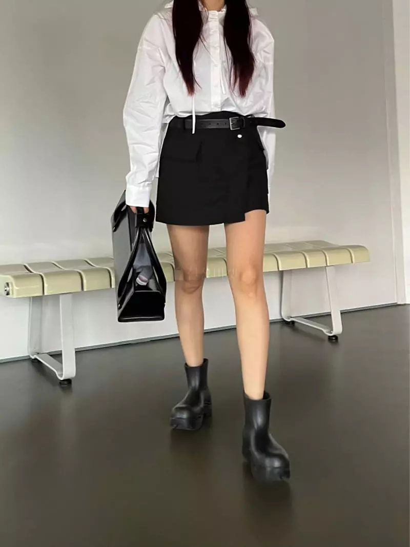 Egg Is - Korean Women Fashion - #momslook - Classic Skirt - 7