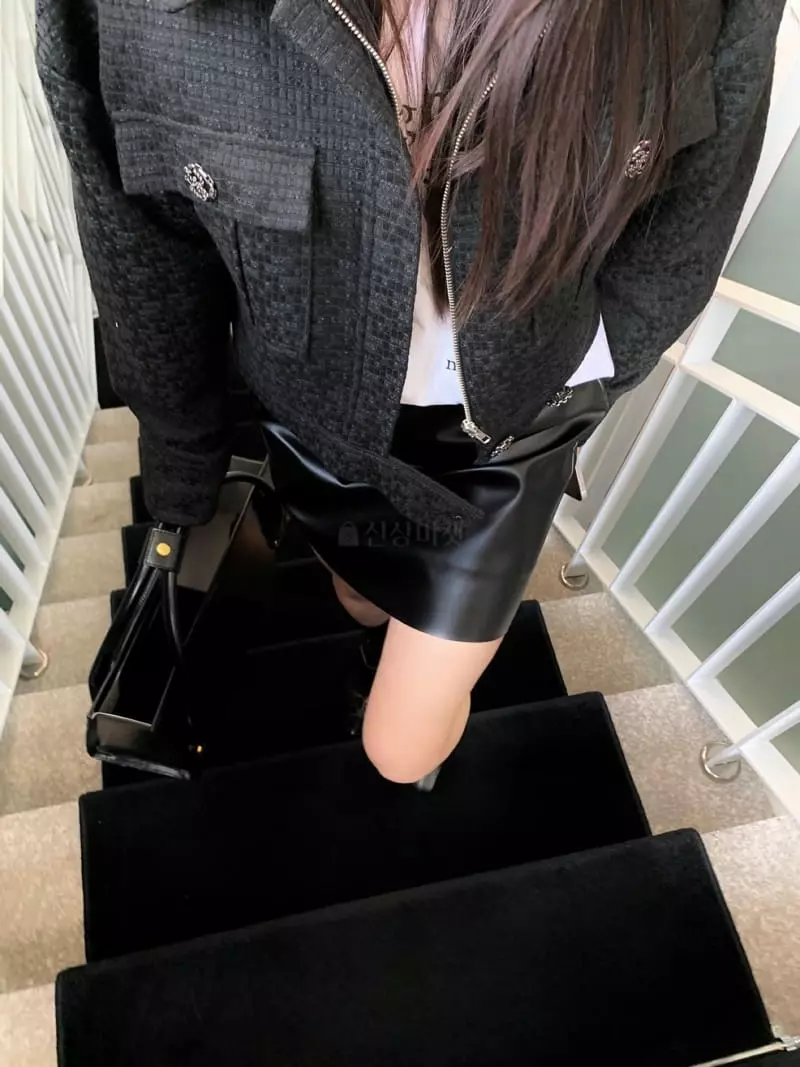 Egg Is - Korean Women Fashion - #womensfashion - Illy Twid Jumper - 4