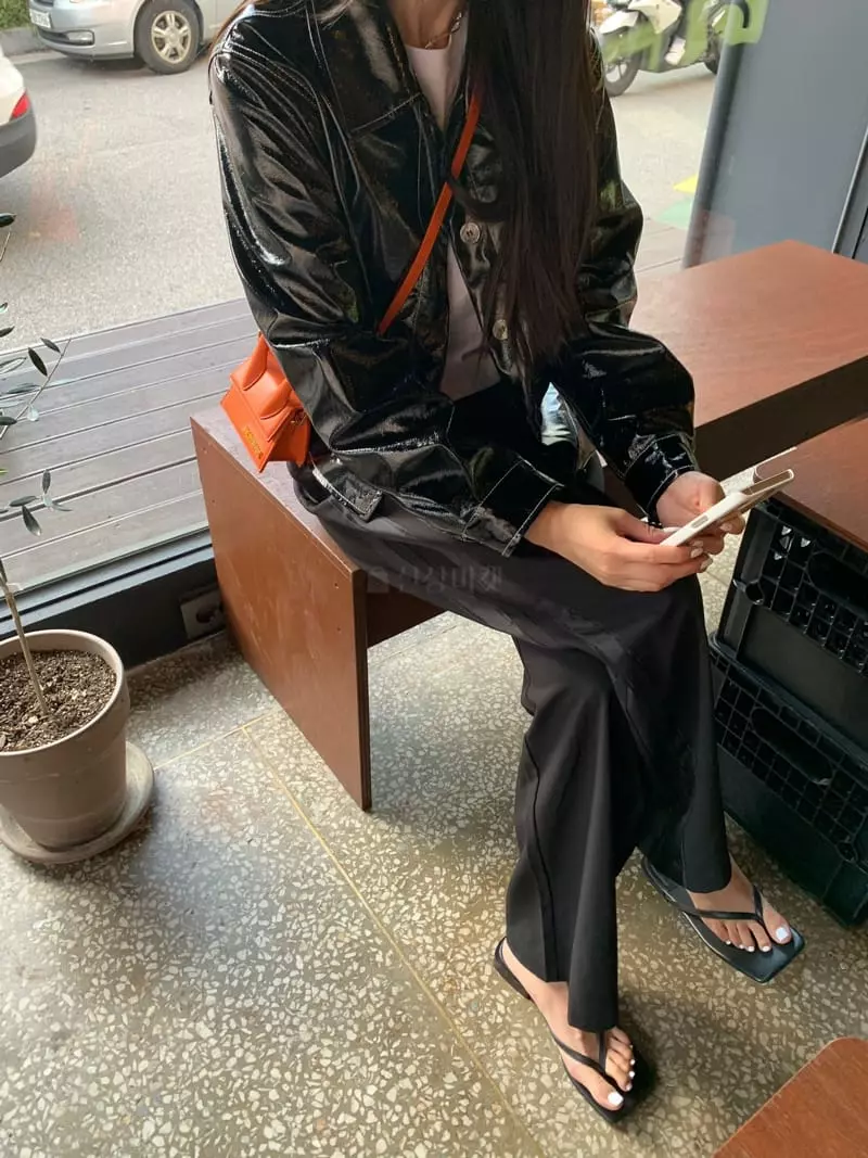 Egg Is - Korean Women Fashion - #momslook - Any Jacket - 5