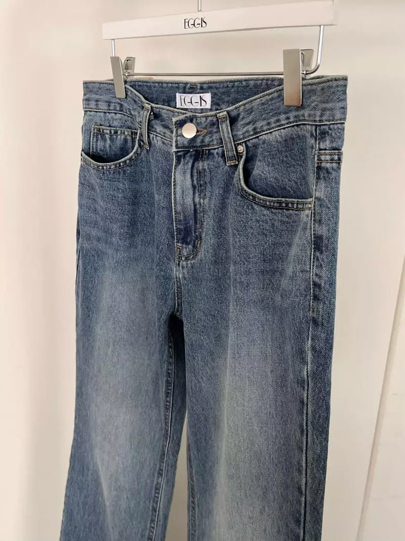 Egg Is - Korean Women Fashion - #momslook - Ive Bootscut Jeans - 8