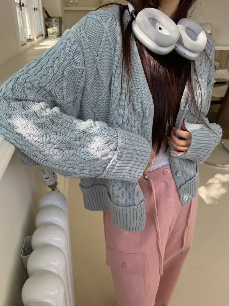 Egg Is - Korean Women Fashion - #momslook - Berlin Twist Cardigan