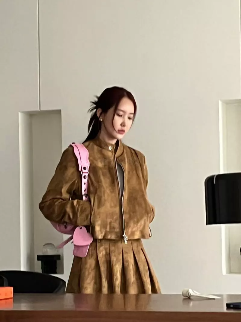 Egg Is - Korean Women Fashion - #momslook - Moar Suede Jacket - 3