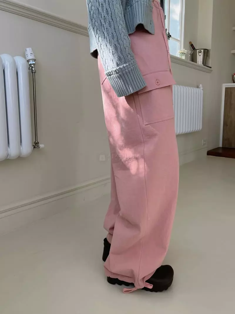 Egg Is - Korean Women Fashion - #momslook - Rise Pants - 2