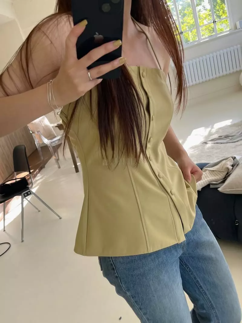 Egg Is - Korean Women Fashion - #momslook - Denver Sleeveless