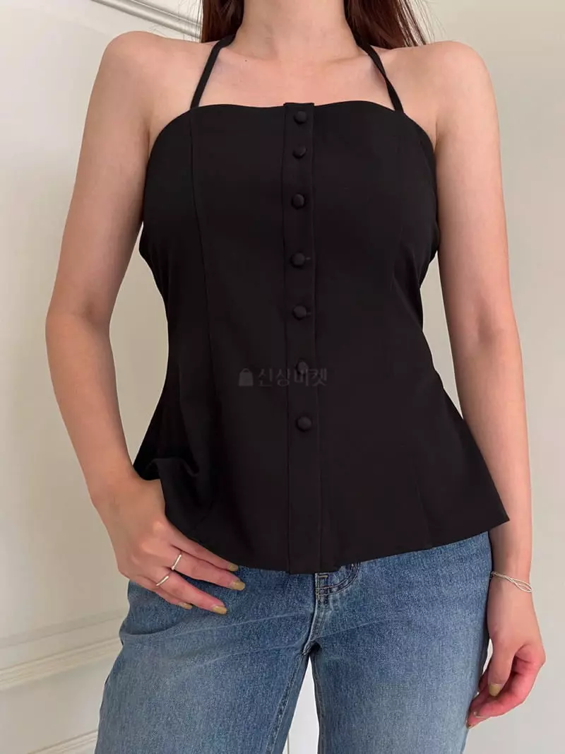 Egg Is - Korean Women Fashion - #momslook - Denver Sleeveless - 3
