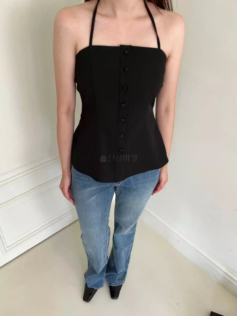 Egg Is - Korean Women Fashion - #momslook - Denver Sleeveless - 5