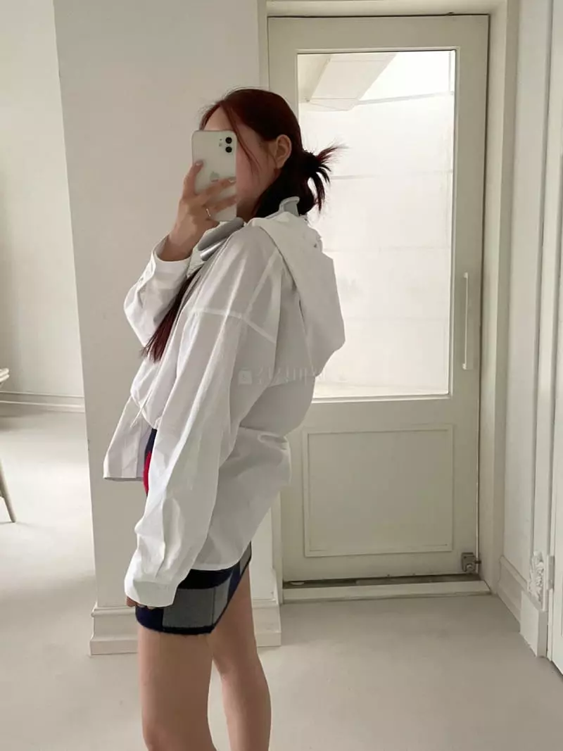 Egg Is - Korean Women Fashion - #pursuepretty - Hemp Hoody Shirt - 8
