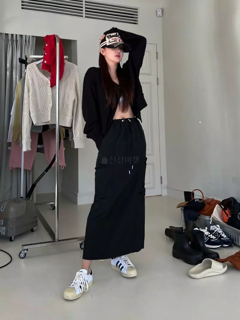 Egg Is - Korean Women Fashion - #restrostyle - Foring Skirt - 6