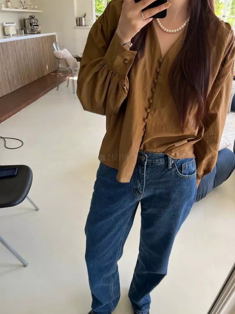 Egg Is - Korean Women Fashion - #restrostyle - Cram Blouse