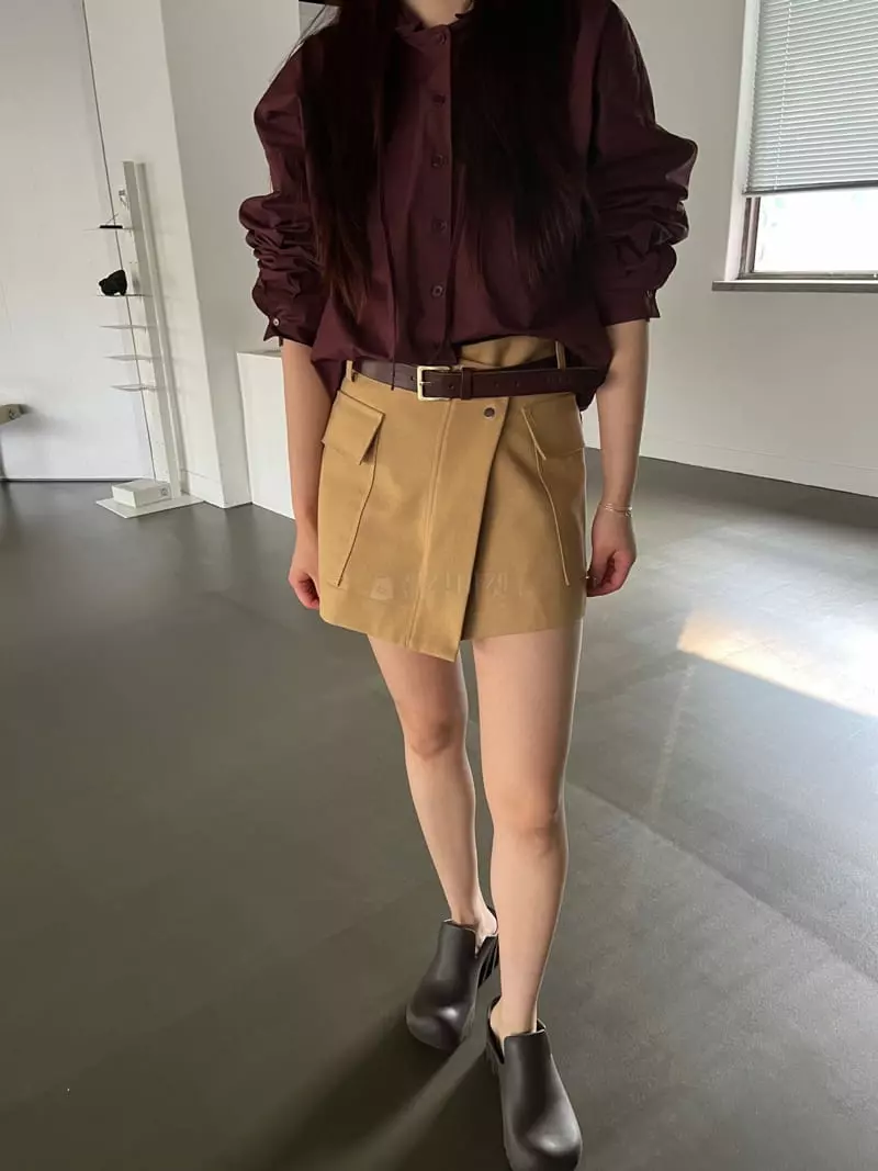 Egg Is - Korean Women Fashion - #romanticstyle - Classic Skirt - 4