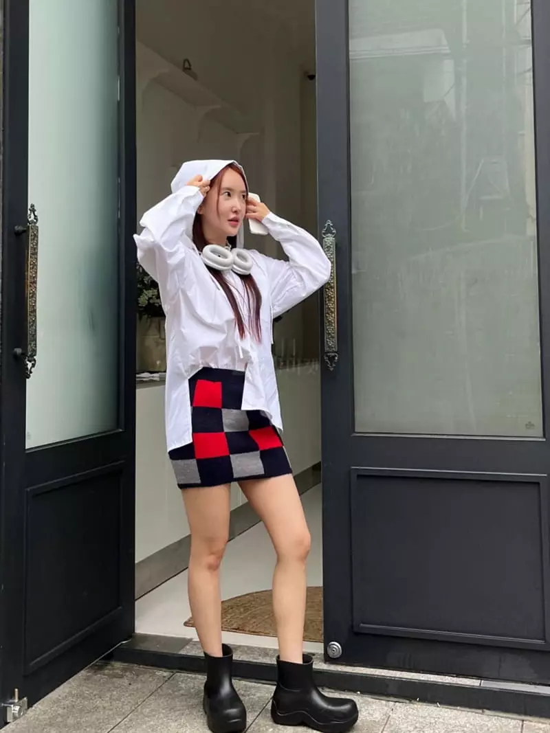 Egg Is - Korean Women Fashion - #vintagekidsstyle - Hemp Hoody Shirt - 7
