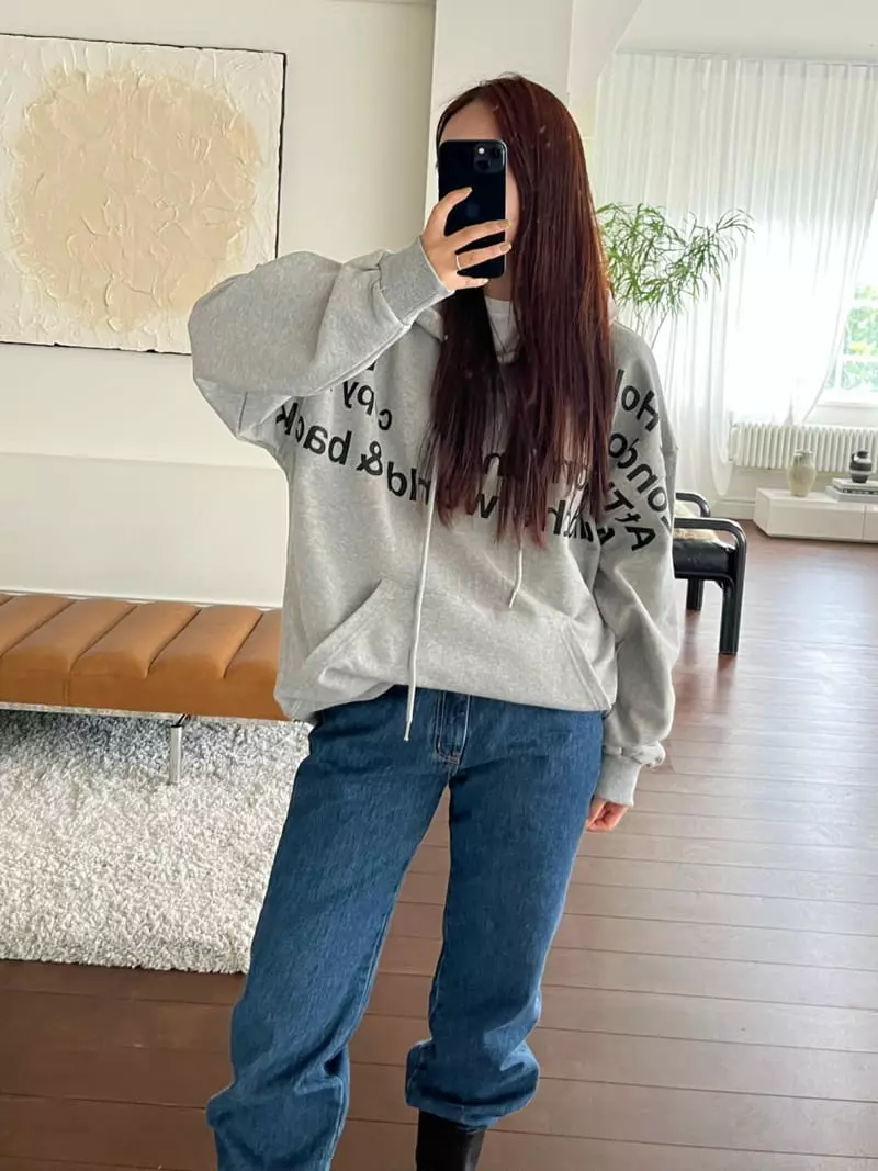 Egg Is - Korean Women Fashion - #womensfashion - Holic Hoody - 6