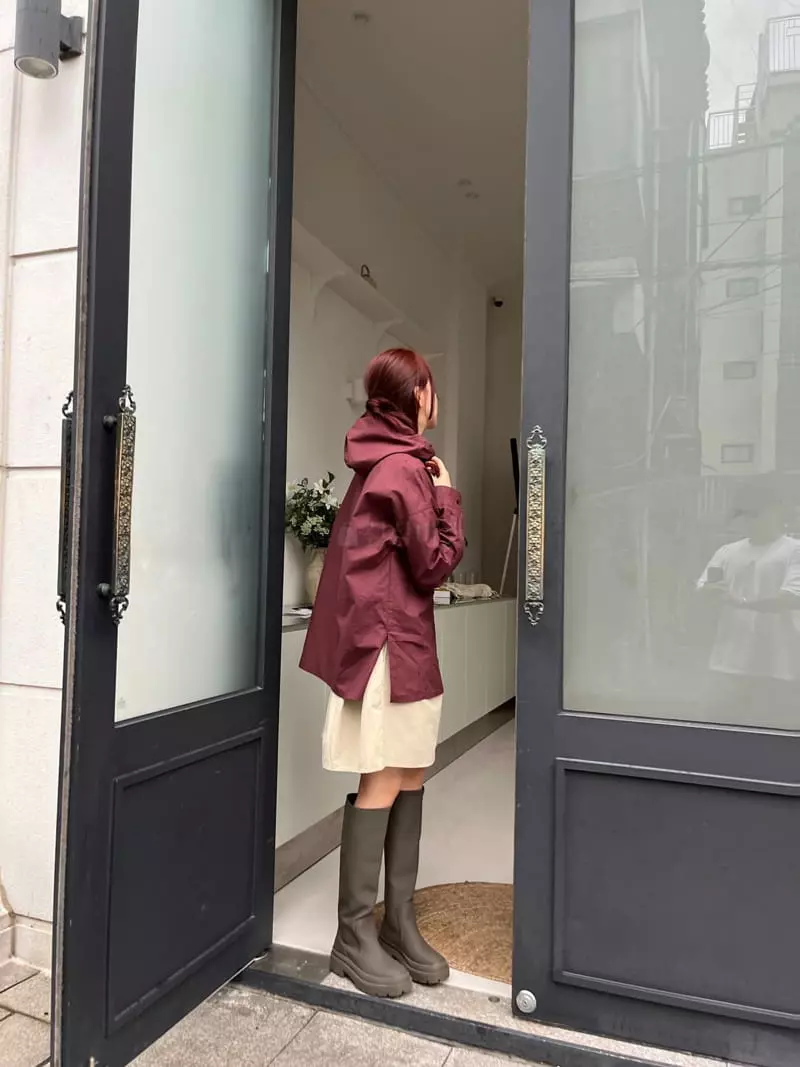 Egg Is - Korean Women Fashion - #womensfashion - Hemp Hoody Shirt