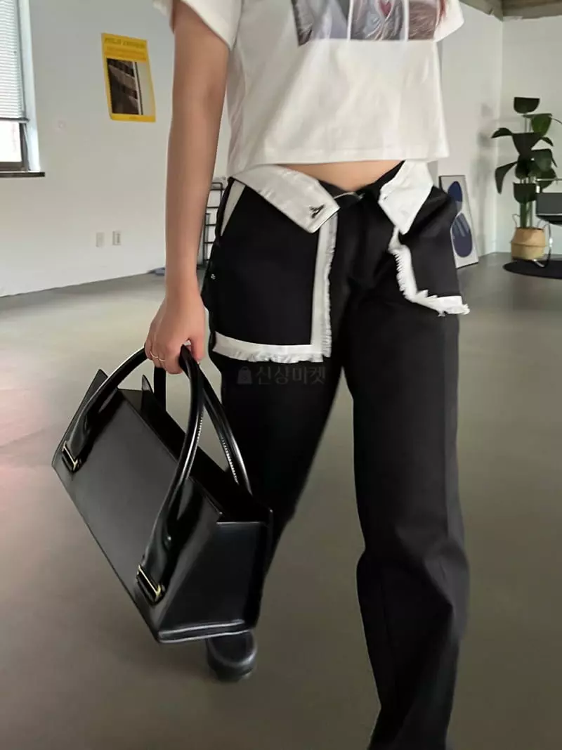 Egg Is - Korean Women Fashion - #womensfashion - Point Pants - 3