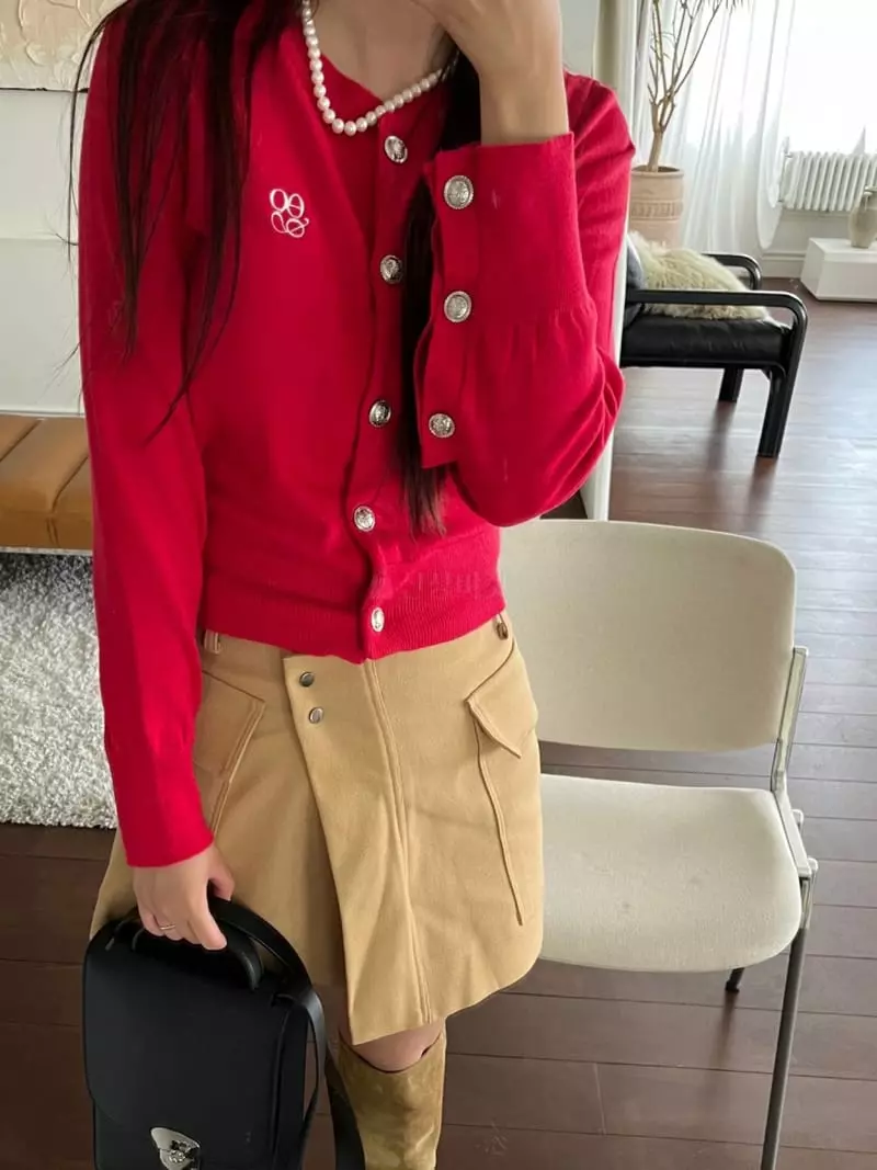 Egg Is - Korean Women Fashion - #womensfashion - Is Embrodiery Cardigan - 2
